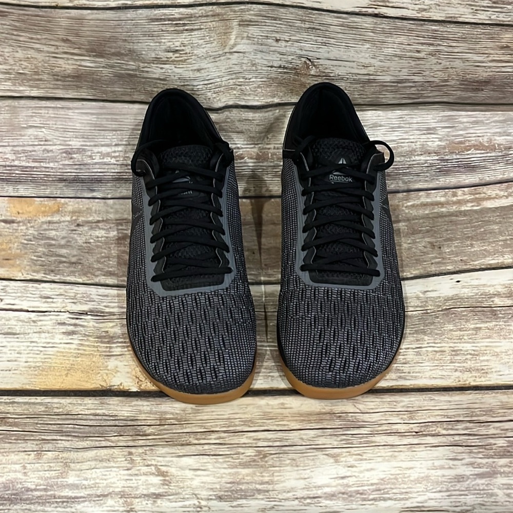 Men’s Reebok Crossfit Shoes. Nano 8.0. Sz 10. Black with alloy and gum.